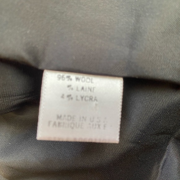 Theory jacket from Bergdorf Goodman. Wool blended blazer charcoal-brown stripes - Picture 6 of 6